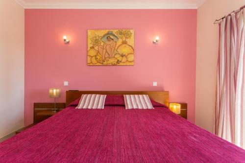 Postel nebo postele na pokoji v ubytování Praia e sossego- Quinta pinheiro