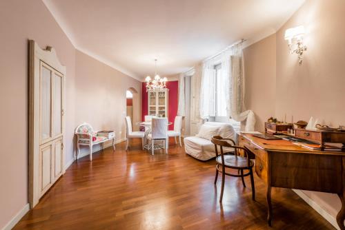 Posezení v ubytování Dimora Scipione Crisanzio