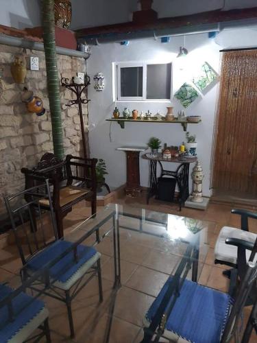 Χώρος καθιστικού στο Pensión Antonio Guesthouse