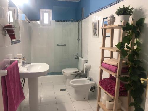 Ένα μπάνιο στο Casa La Mareta