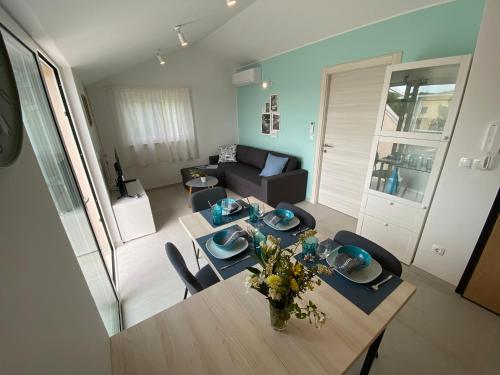 Χώρος καθιστικού στο Apartment Vital Nerezine