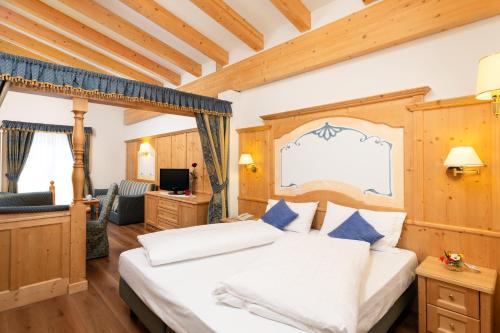 Cama o camas de una habitación en Hotel Gries