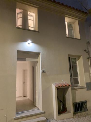 Bygningen som pensionatet ligger i