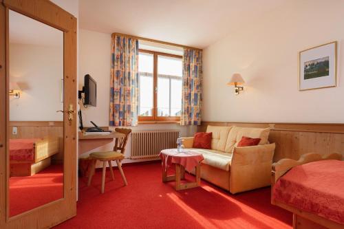 Un lugar para sentarse en Hotel Hoyacker Hof