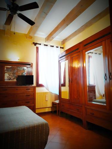 เตียงในห้องที่ B&B Venice 1964