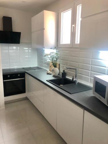 Dapur atau dapur kecil di Casa Fortuna