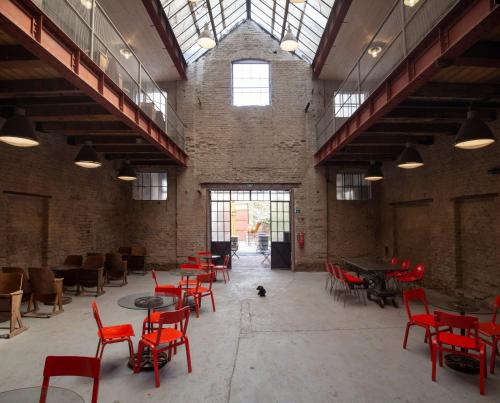 Zona de estar de Schrott Bed&Beer