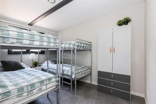 Postel nebo postele na pokoji v ubytování Beach house