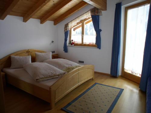 Postel nebo postele na pokoji v ubytování Haus Claudia