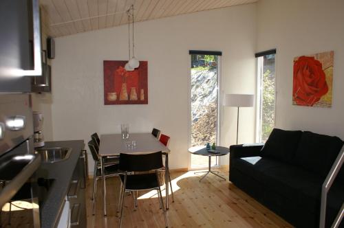 Posezení v ubytování Fjordlyst Camping & Cottages