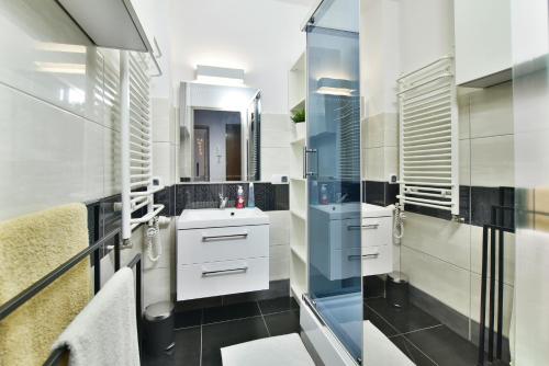 Ванна кімната в Apartament Karpatka