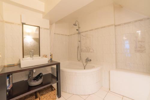 Ванна кімната в Appartements atypiques centre ville Annecy