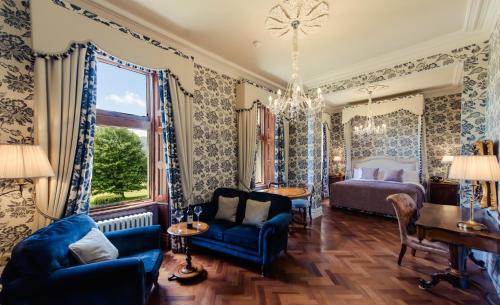 Posezení v ubytování Cahernane House Hotel