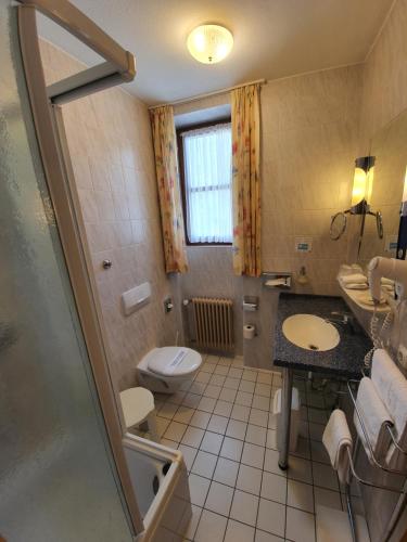 Un baño de Hotel Hoyacker Hof