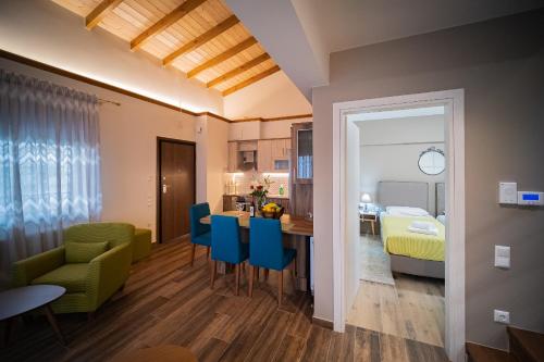 Postel nebo postele na pokoji v ubytování Fresh Living Suites
