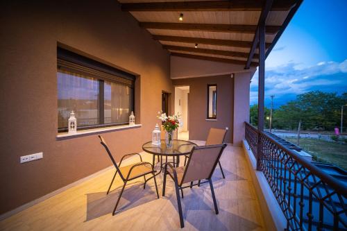 Balkón nebo terasa v ubytování Fresh Living Suites