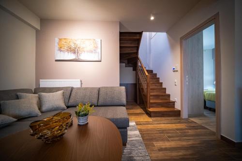 Posezení v ubytování Fresh Living Suites