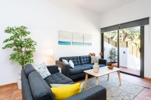 Posezení v ubytování Apartamentos Los Mirlos