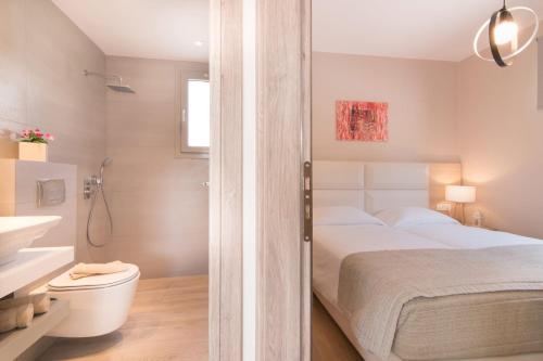 Koupelna v ubytování Kaletzia villas