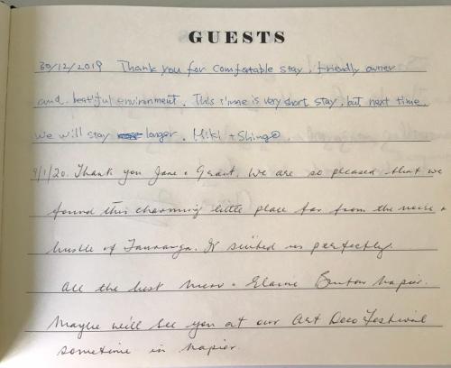 a letter from a friend to his girlfriend at Bar Harbor in Papamoa