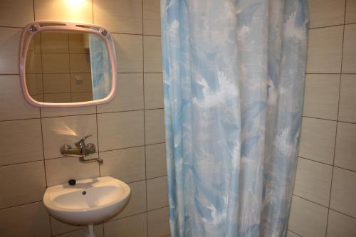 Bilik mandi di Pokoje Gościnne Sati