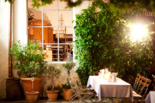 Εστιατόριο ή άλλο μέρος για φαγητό στο Brauereigasthof & Hotel Kapplerbräu