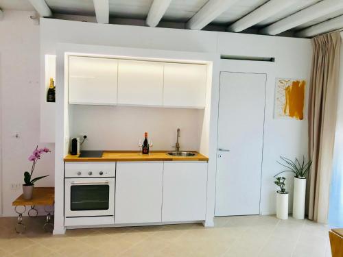 Dapur atau dapur kecil di Casa vacanza Apollodoro