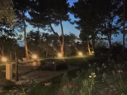 Κήπος έξω από το Villa Monte Illuminato