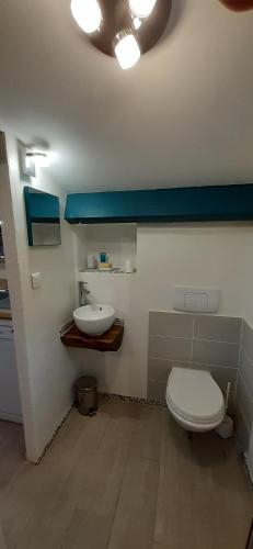 Vonios kambarys apgyvendinimo įstaigoje Le Petit Grillo - Gite proche des gorges du Verdon