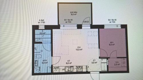 Gallery image of Uusi kaksio satamassa, ilmainen parkkihalli in Kuopio