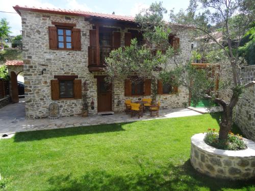 Luxury stone villa in Nikiti