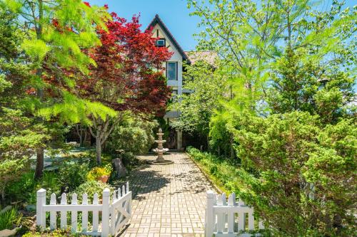 Jardín al aire libre en 清境英格曼花園民宿