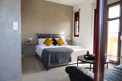 Posteľ alebo postele v izbe v ubytovaní New Gate City Break Suite