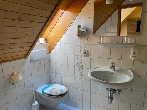 Ванная комната в Hotel Seemeile