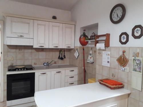 Cuisine ou kitchenette dans l'établissement Agriturismo del Monte