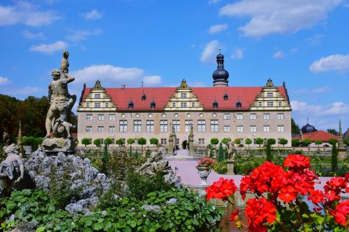 Zahrada ubytování Ferienwohnung Knoerck Weikersheim