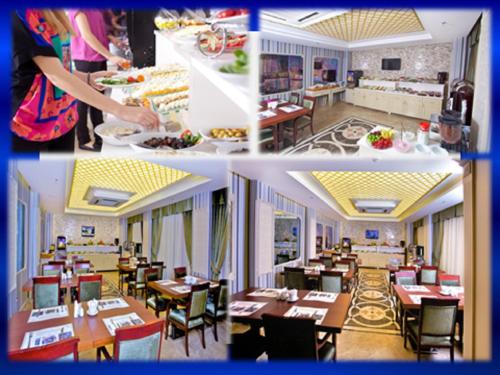 מסעדה או מקום אחר לאכול בו ב-Taksim Star Hotel