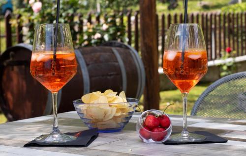 Nápoje v ubytování Agritur Girardelli