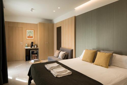 A bed or beds in a room at Casaenmedio