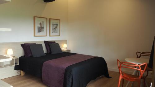 Кровать или кровати в номере Casa Rural Martiamuno Landetxea