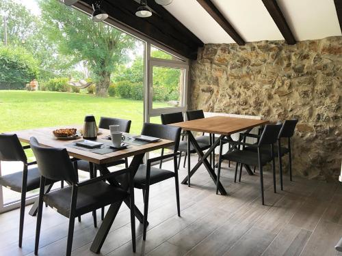 Гостиная зона в Casa Rural Martiamuno Landetxea