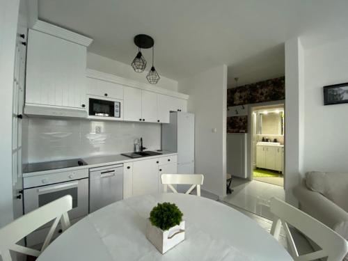 Una cocina o kitchenette en Apartman "Noa"