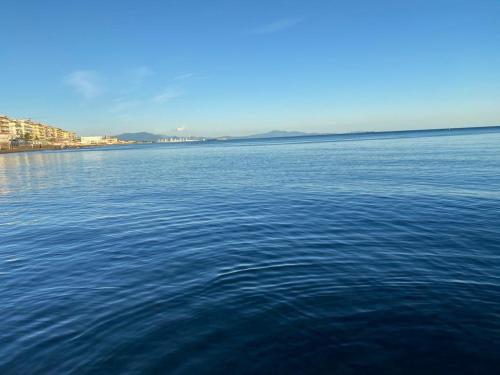 a view of a large body of water at B&B IN CENTRO STORICO SALERNO in Salerno