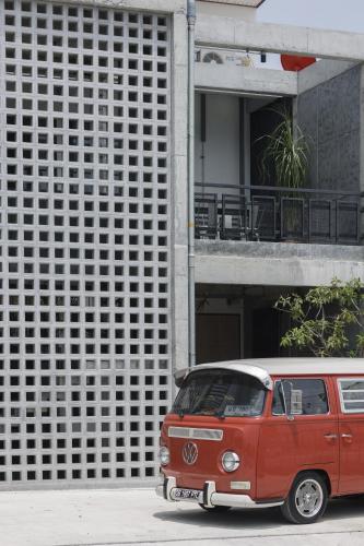 Το κτήριο όπου στεγάζεται  το hostel