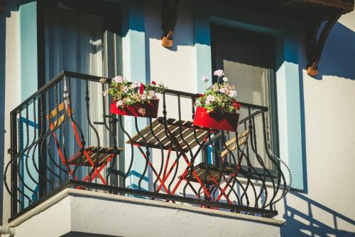 Un balcón o terraza de Thomas Suites Datça
