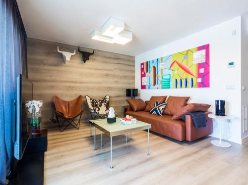 Posezení v ubytování Cabrera Flat Denia