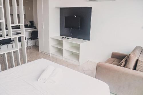 Sophia 2 Residence Innにあるテレビまたはエンターテインメントセンター