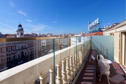 Un balcón o terraza de Hotel Europa