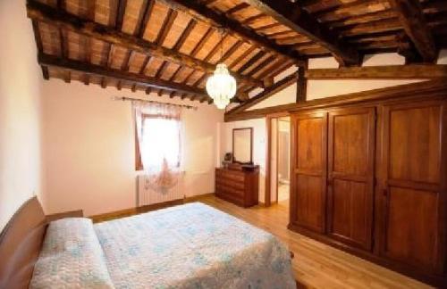 Llit o llits en una habitació de B&B Da Castello