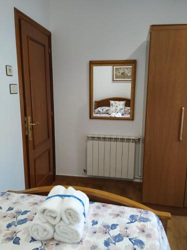 Ένα ή περισσότερα κρεβάτια σε δωμάτιο στο Casa Abenelas